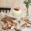 4Pièces Gâteaux Simulation PVC Décorations De Table Décoratives 4