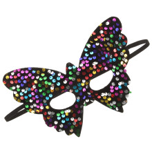 5Pcs Decorative Plastic Masquerade Masks for Halloween and Parties