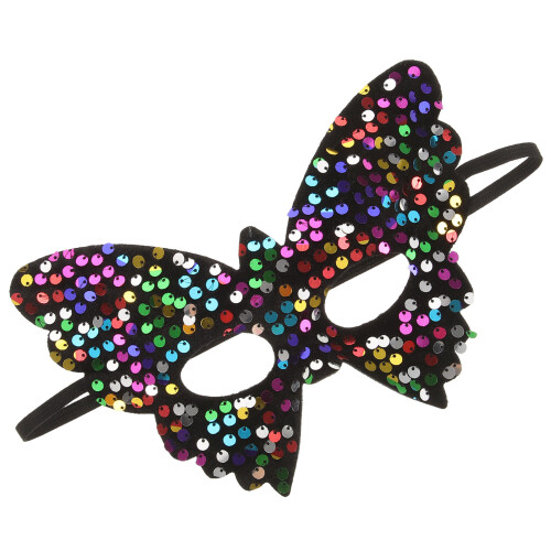5Pcs Decorative Plastic Masquerade Masks for Halloween and Parties