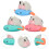 9Pcs Lightweight Floating Bath Toys Assorted Cartoon Milk Cows 11