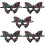 5Pcs Decorative Plastic Masquerade Masks for Halloween and Parties 10
