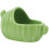 3Pcs Compact Ceramic Hamster Sand Bath Box Small Green Pet Tub 1