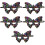 5Pcs Decorative Plastic Masquerade Masks for Halloween and Parties 9