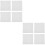 Absorbent Cotton White Handkerchiefs Square for Crafting 8