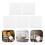 25Pcs Durable White Kiln Sheet Nonstick Ceramic Craft Pad Home Use 11