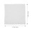 Absorbent Cotton White Handkerchiefs Square for Crafting 10