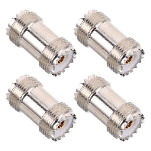 8Pcs Easy Install Golden Copper Intercom Connector Adapter for Devices 1