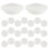24Pcs White Plastic Hydroponic Plant Hole Covers for Home Garden Use 9