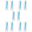 10Pcs Replaceable Silicone Contacts Lens Sticks Portable Sky-Blue 8