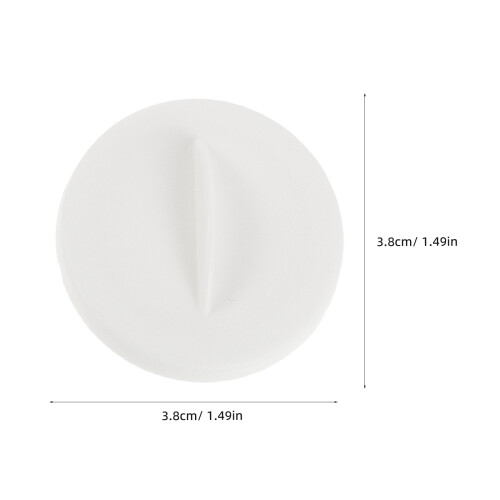 24Pcs White Plastic Hydroponic Plant Hole Covers for Home Garden Use 2