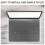 4Pcs Clear Acrylic Keyboard Case Versatile Water-Proof Keyboard Covers 7