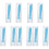 10Pcs Replaceable Silicone Contacts Lens Sticks Portable Sky-Blue 2