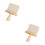 2Pcs Durable Wood Fiber Instrument Cleaning Brushes Multi 4