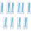 10Pcs Replaceable Silicone Contacts Lens Sticks Portable Sky-Blue 3