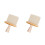 2Pcs Durable Wood Fiber Instrument Cleaning Brushes Multi 5