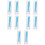 10Pcs Replaceable Silicone Contacts Lens Sticks Portable Sky-Blue 7