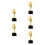 5Pcs Plastic Dancing Trophy Awards for Kids Cheer Events 4
