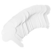 300Pcs White Garden Label Stakes Plastic Plant Markers for Seedlings