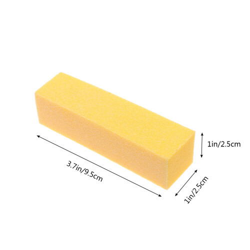 12Pcs Nail File Set Assorted Color Sanding Block for Smooth Nail Edges 1