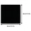 3Pcs Black Acrylic Photography Reflective Display Board Easy Setup 10