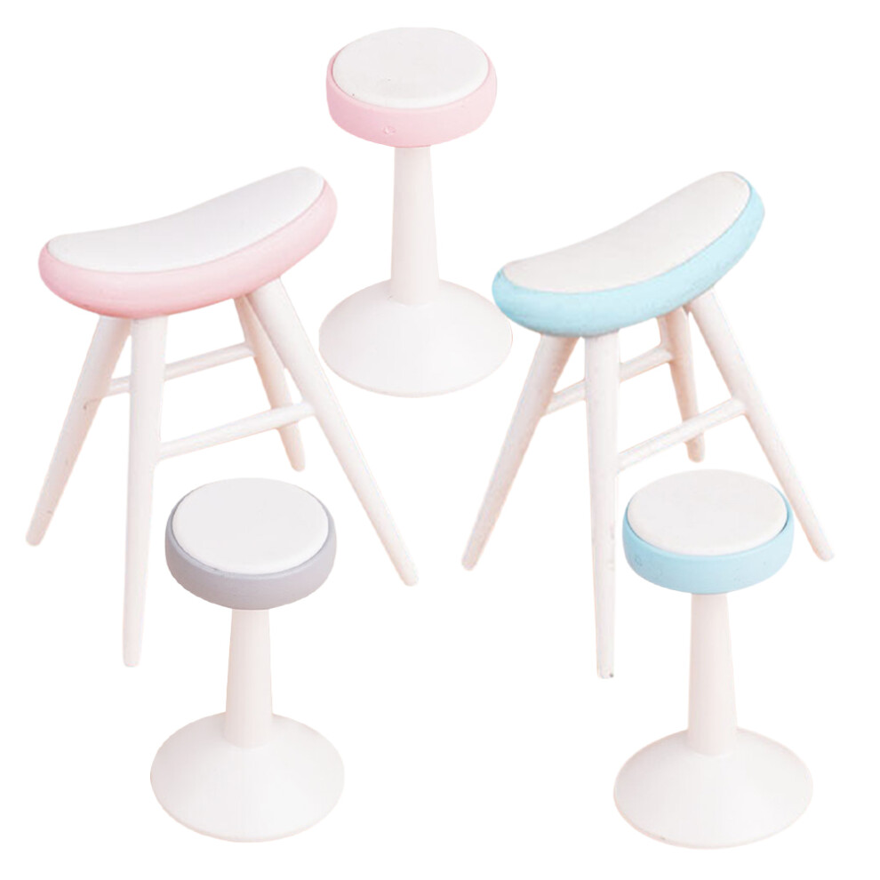 Photos - Other Toys 15Pcs Realistic Assorted Plastic Chairs for DIY Dollhouse Furniture