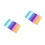 12Pcs Nail File Set Assorted Color Sanding Block for Smooth Nail Edges 9