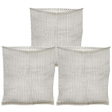 9Pcs Durable Stainless Steel Mesh Root Guard Baskets for Plants White