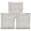 9Pcs Durable Stainless Steel Mesh Root Guard Baskets for Plants White 1