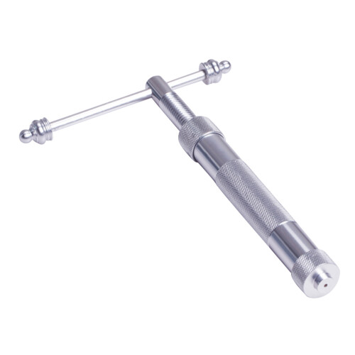 2Stk Tragbarer Aluminium Stick Maker DIY Silber 1