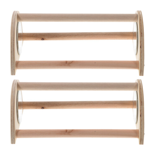 5Pcs Multifunctional Chicken Perching Stands Khaki Wood for Brooder