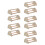 5Pcs Multifunctional Chicken Perching Stands Khaki Wood for Brooder 10