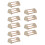 5Pcs Multifunctional Chicken Perching Stands Khaki Wood for Brooder 5