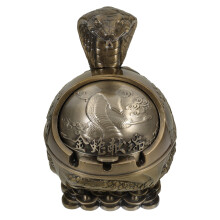 4Pcs Metal Windproof Ashtray with Lid Vintage Multi-Color Outdoor Use