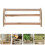 5Pcs Multifunctional Chicken Perching Stands Khaki Wood for Brooder 11