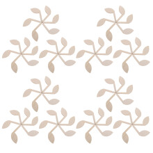 320Pcs Wood Garden Plant Labels Beige Mini Markers for Succulent Pots