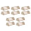 5Pcs Multifunctional Chicken Perching Stands Khaki Wood for Brooder 7