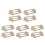 5Pcs Multifunctional Chicken Perching Stands Khaki Wood for Brooder 4