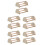 5Pcs Multifunctional Chicken Perching Stands Khaki Wood for Brooder 9