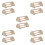5Pcs Multifunctional Chicken Perching Stands Khaki Wood for Brooder 6