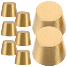 16Pcs Golden Brass Jewelry Box Feet Display Tray Legs Wood Board Riser