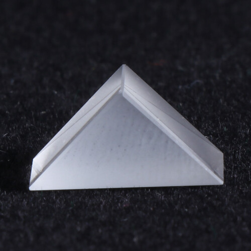 2Pcs Premium Transparent Right Angle Optical Glass Prism for Education 1
