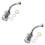 2Pcs Rotating Faucet Extender with Filter Silver Stainless Kitchen Use 6