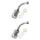 2Pcs Rotating Faucet Extender with Filter Silver Stainless Kitchen Use 5