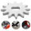 4Pcs Silver Alloy Jack Gear Assembly for Stable Heavy Duty Lifting 8