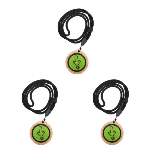 3Pcs Durable Beech Wood Compass for Outdoor Navigation and Exploration 1