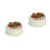 2Pcs White Artificial Food Props Realistic Cake Model for Photo Props 9