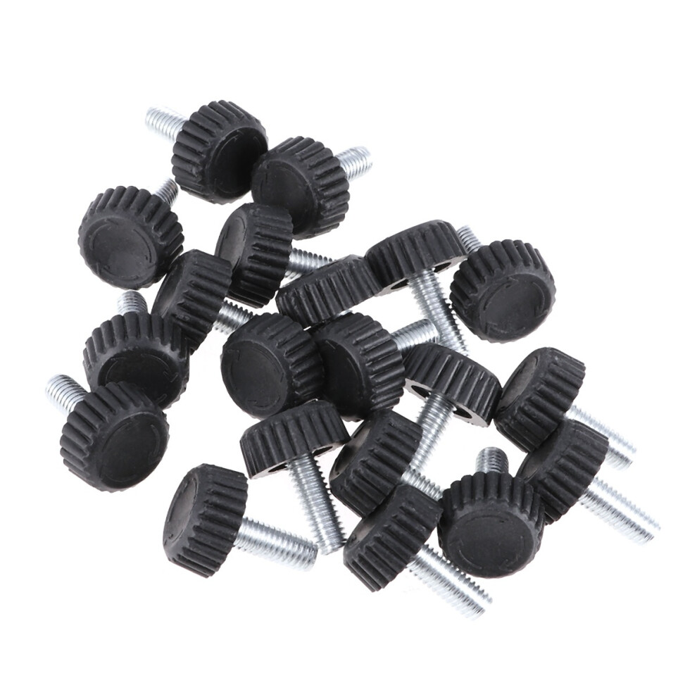 100Pcs Black Screw-In Adjustable Furniture Feet For Chairs And Tables 302888269822