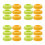 24Pcs Baby Bottle Screw Ring Collars Leakproof PP Material 5