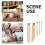 5Pcs Bamboo Handle Ceramic Clay for Pottery Shaping and Carving 5