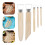 5Pcs Bamboo Handle Ceramic Clay for Pottery Shaping and Carving 8